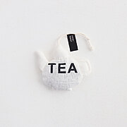 TIPTOE ティーポットのサシェ〈ホワイト〉