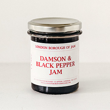 London Borough of Jam ダムソンプラムとブラックペッパーのジャム
